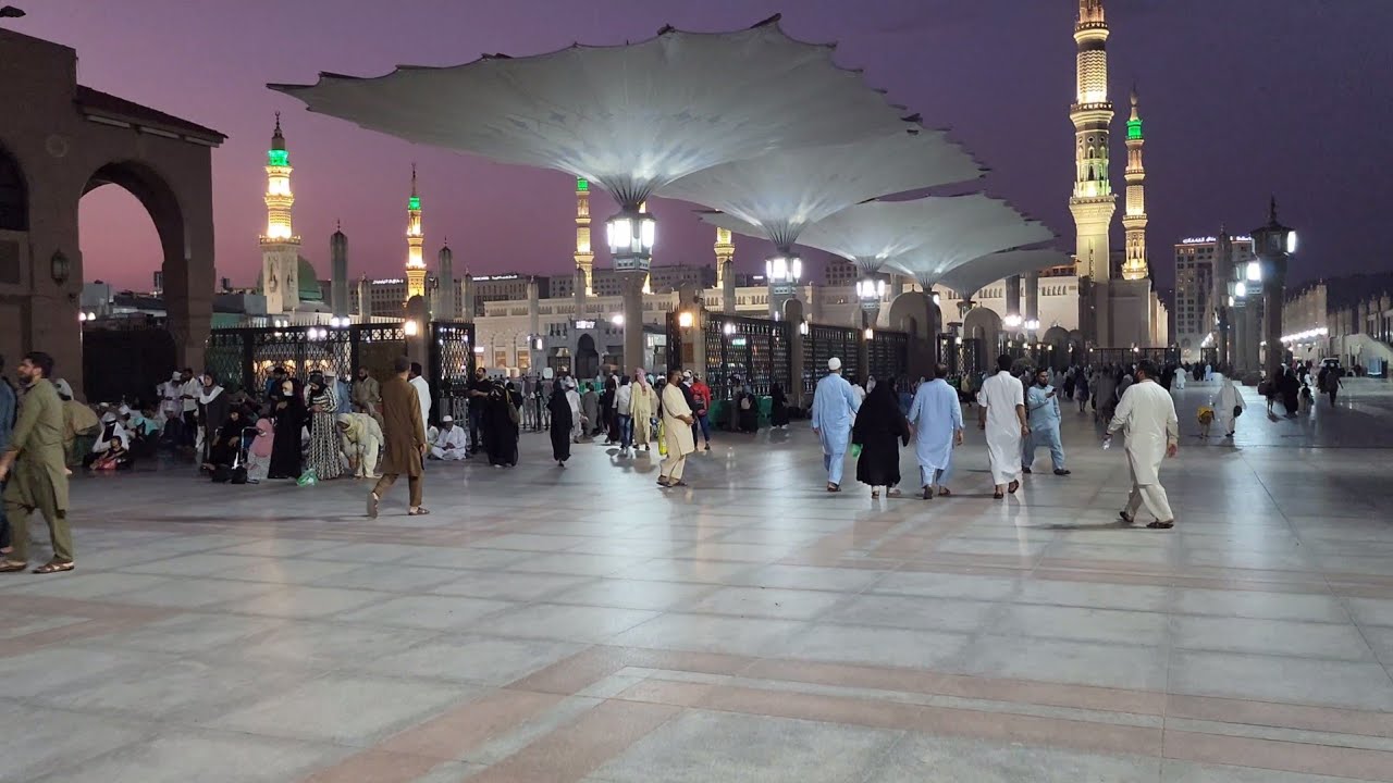 طريقي إلى المسجد النبوي من مستشفى الزهراء مرورًا بمطعم البيك وصولًا إلى الساحات الجنوبية الشرقية