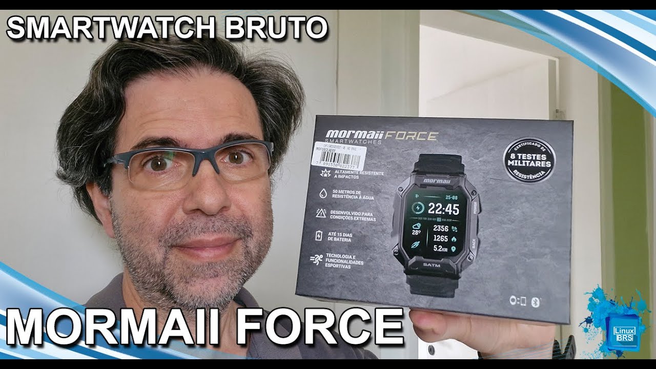 Smartwatch Mormaii Force - Unboxing e primeiras impressões