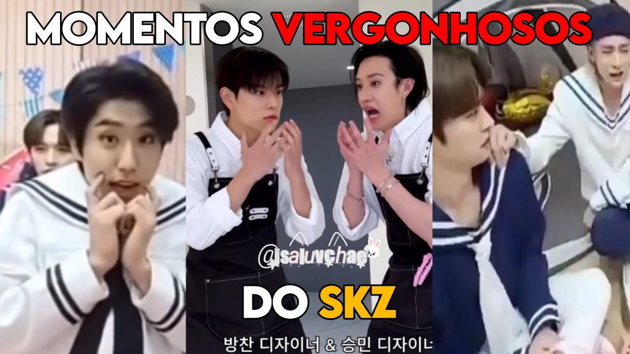 MOMENTOS VERGONHOSOS do STRAY KIDS ✨