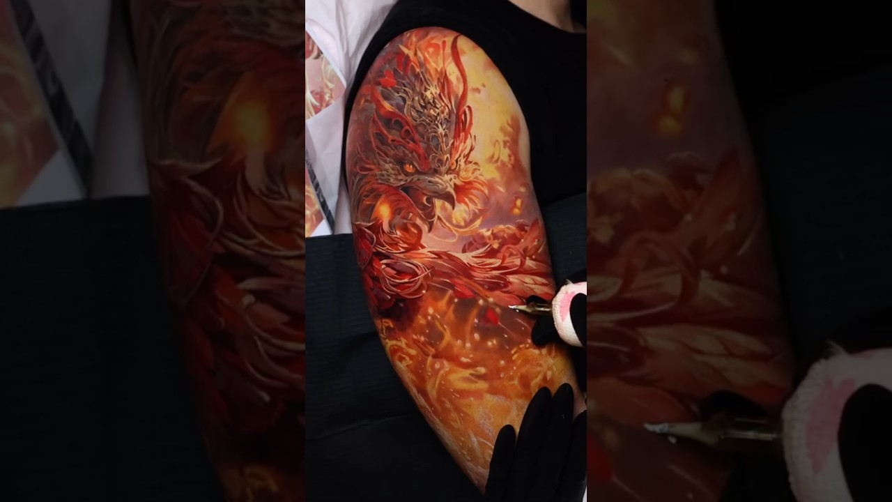 Татуировки выполнены &copy; Victoria Lee Tattoo, Китай.