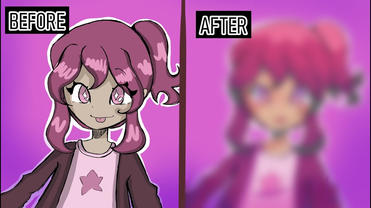 how i colored 4 years ago VS now : shading & coloring tips