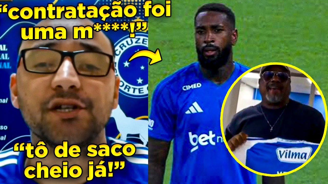 🤣TORCIDA DO CRUZEIRO JÁ TÁ ARREPENDIDA COM GERSON E MARCÃO!! TORCIDA DO CRUZEIRO REAGE A GERSON!