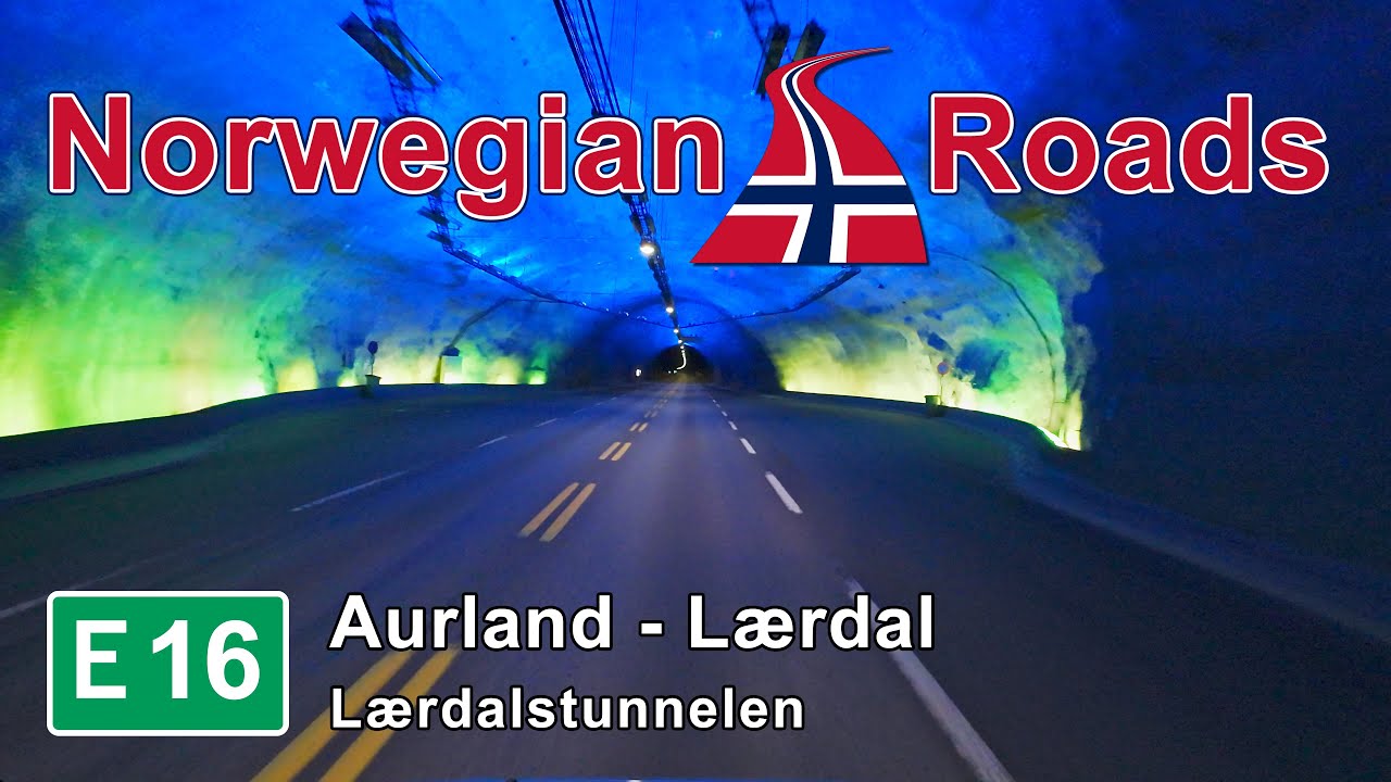 The Worlds Longest Tunnel - Lærdalstunnelen | E16 Aurland - Lærdal | Norwegian Roads 4K UHD
