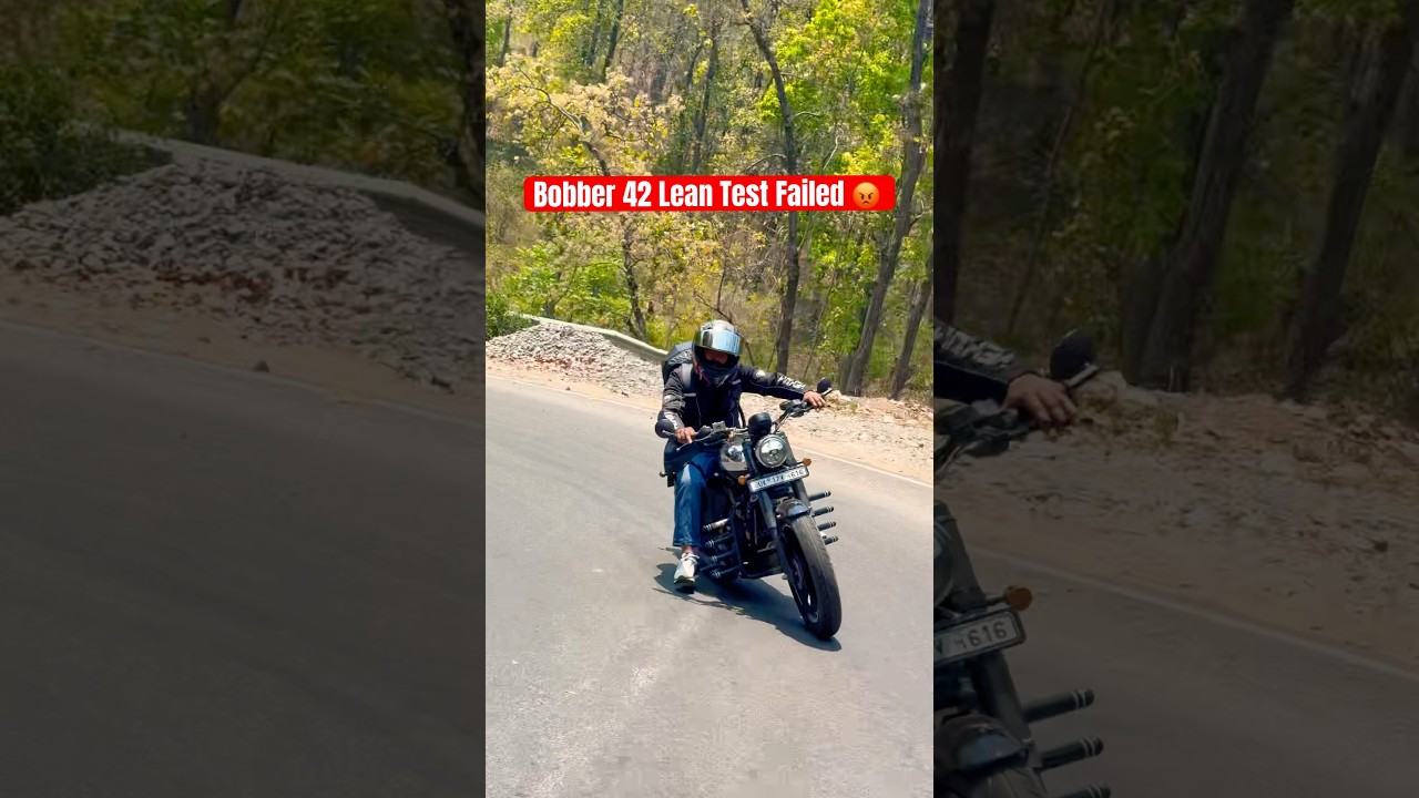 Jawa bobber 42 Lean test  failed 😡