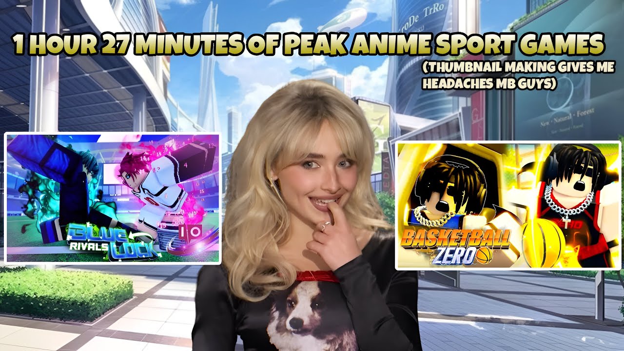 1 Hour And 27 Minutes Of Peak Roblox Anime Sport Games (Blue Lock Rivals & Basketball Zero Gameplay)