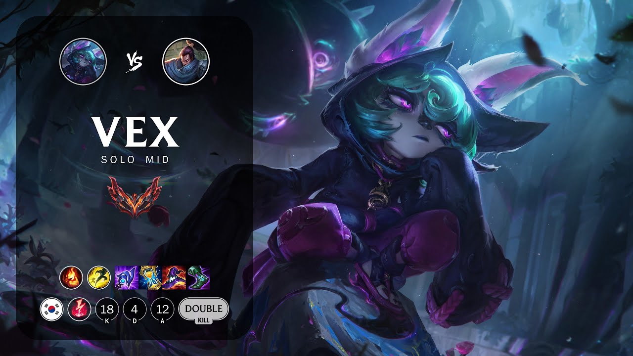 Vex Mid vs Yasuo - KR Grandmaster Patch 13.7