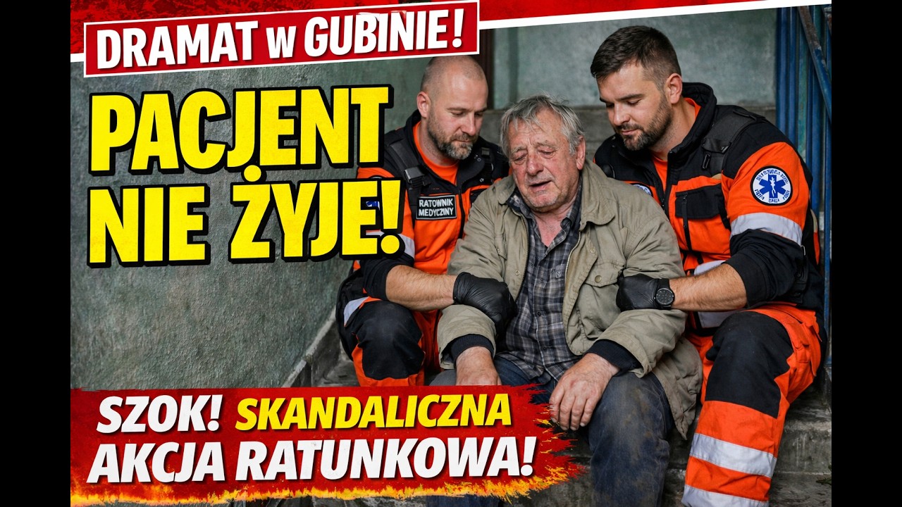 Gubin-Zanieśli pacjenta do domu gdzie zmarł.