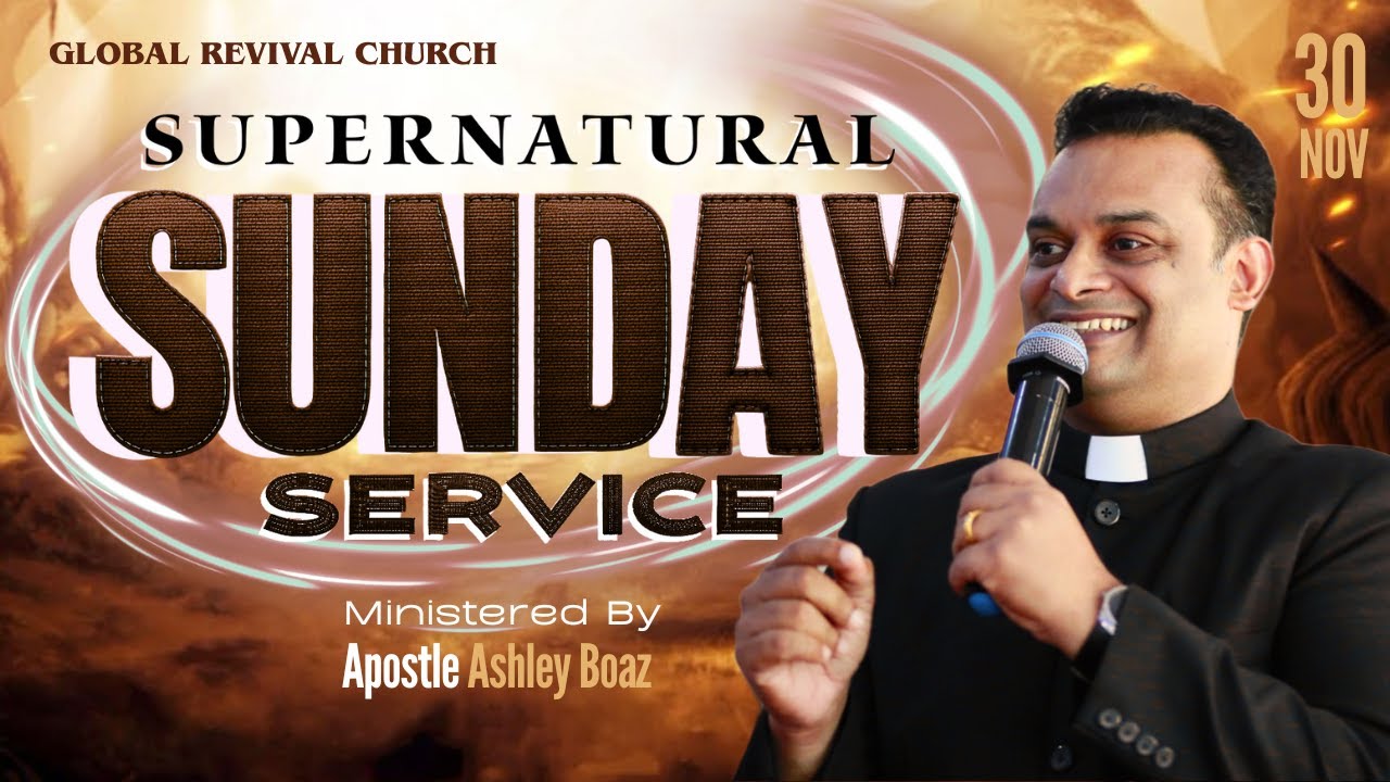 🛑 Live | Supernatural Sunday Service | Ministered By Apostle Ashley Boaz | Nov 30 \ 2025 | #grctv