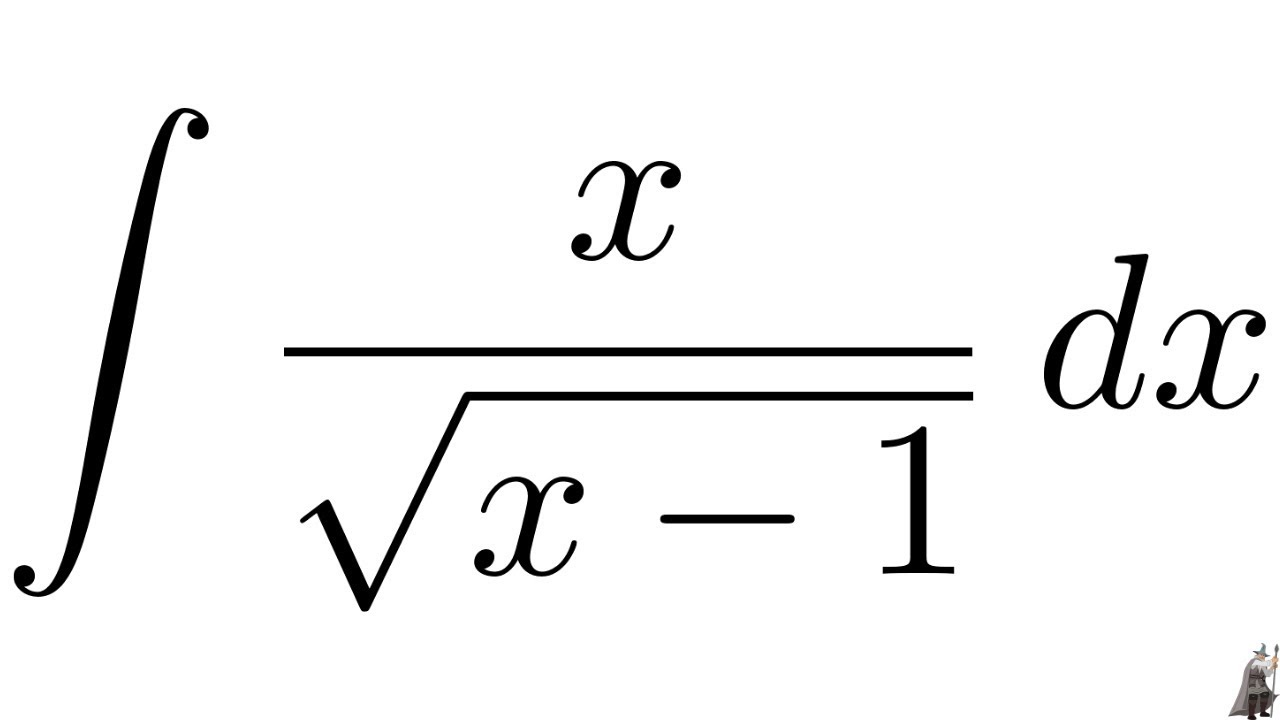 Integral x/sqrt(x - 1)