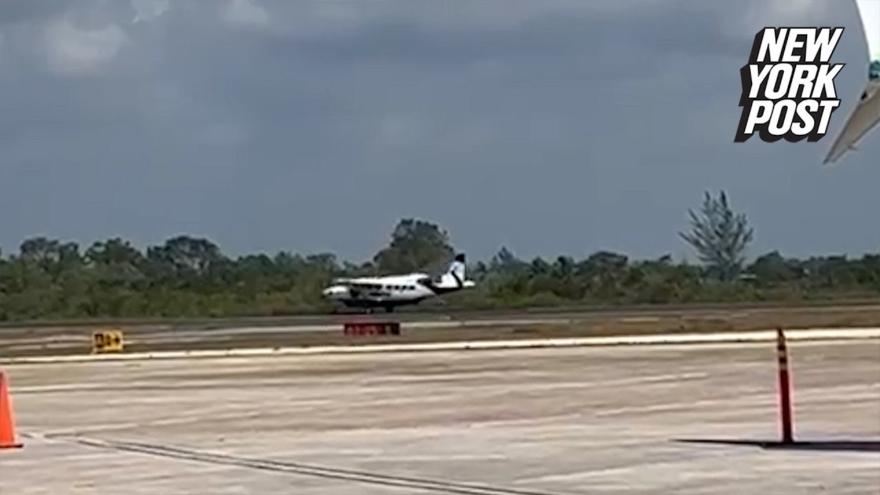 Tropic Air plane lands safely in Belize after attempted hijacking by an American