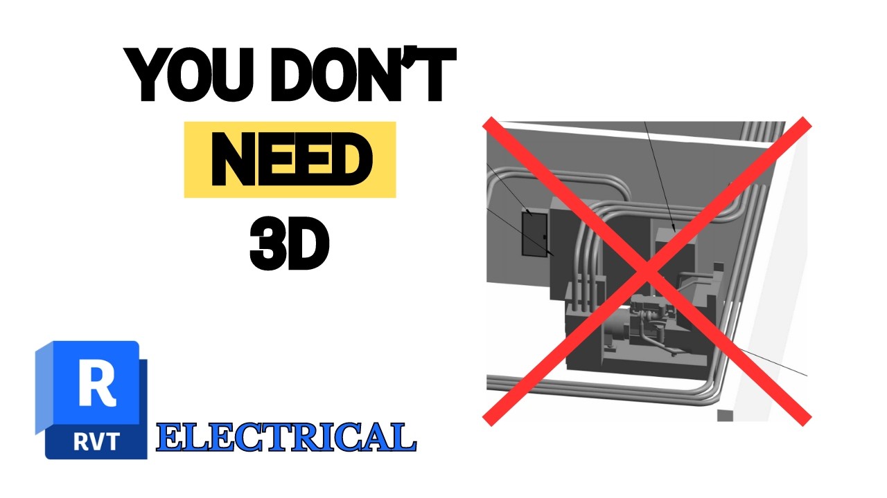 Can REVIT Do 2D-Only Electrical? (Spoiler: Yes)