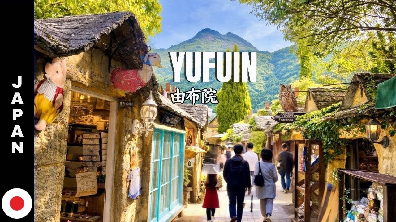 A Fairytale Town in Japan with Ghibli-Like Atmosphere | Yufuin Walking Tour 🇯🇵