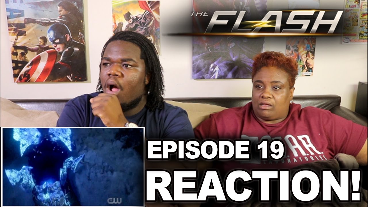 The Flash Season 3 Episode 19 : REACTION WITH MOM!