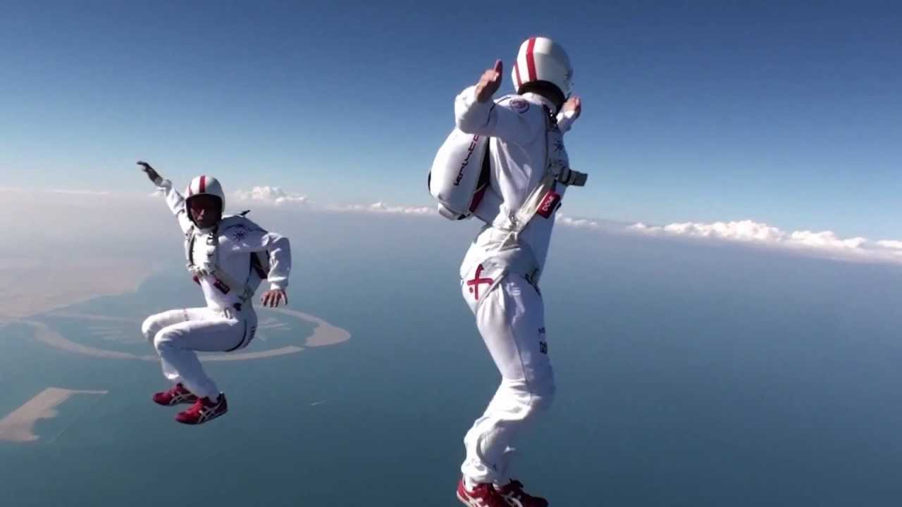 FREEFLY FRANCE 2 saut n°4 DUBAI 2012 FFP