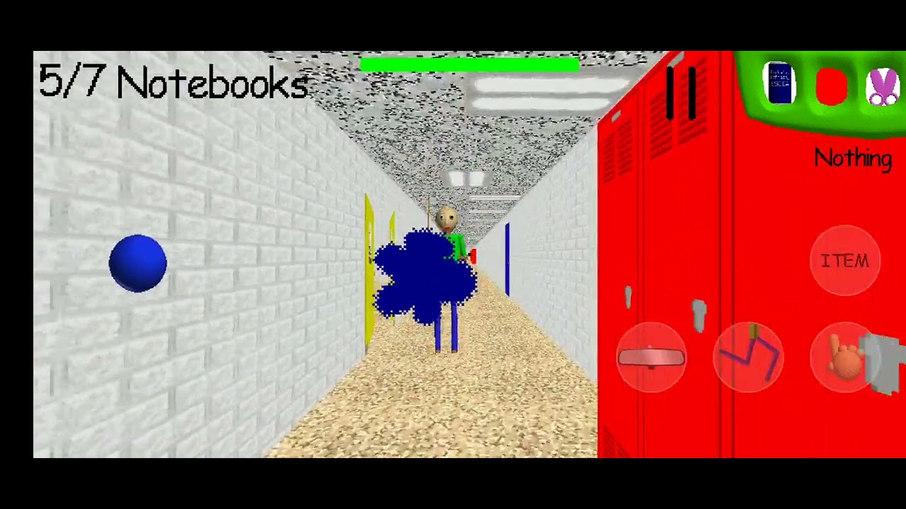 Part 2 of playing Baldi's Basics