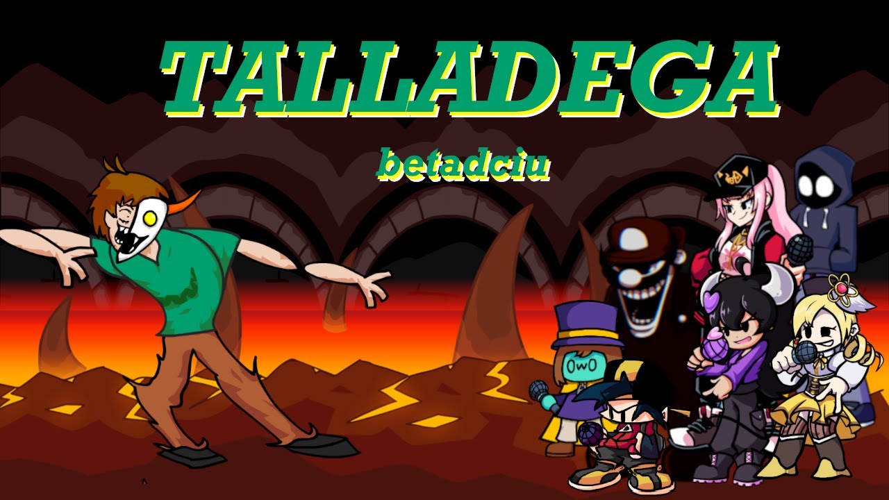 Talladega, but every turn a different character is used (Talladega BETADCIU)