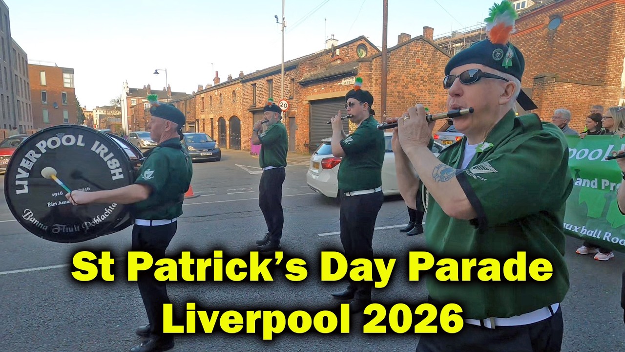 St Patricks Day Parade, Liverpool 2026
