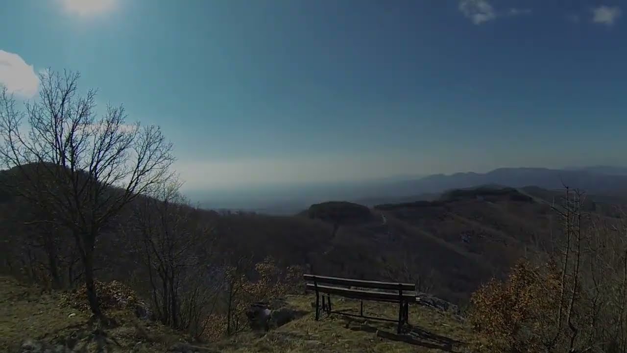 CHOLOMON TRAIL από την εκκίνηση μέχρι τον πρώτο σταθμό.