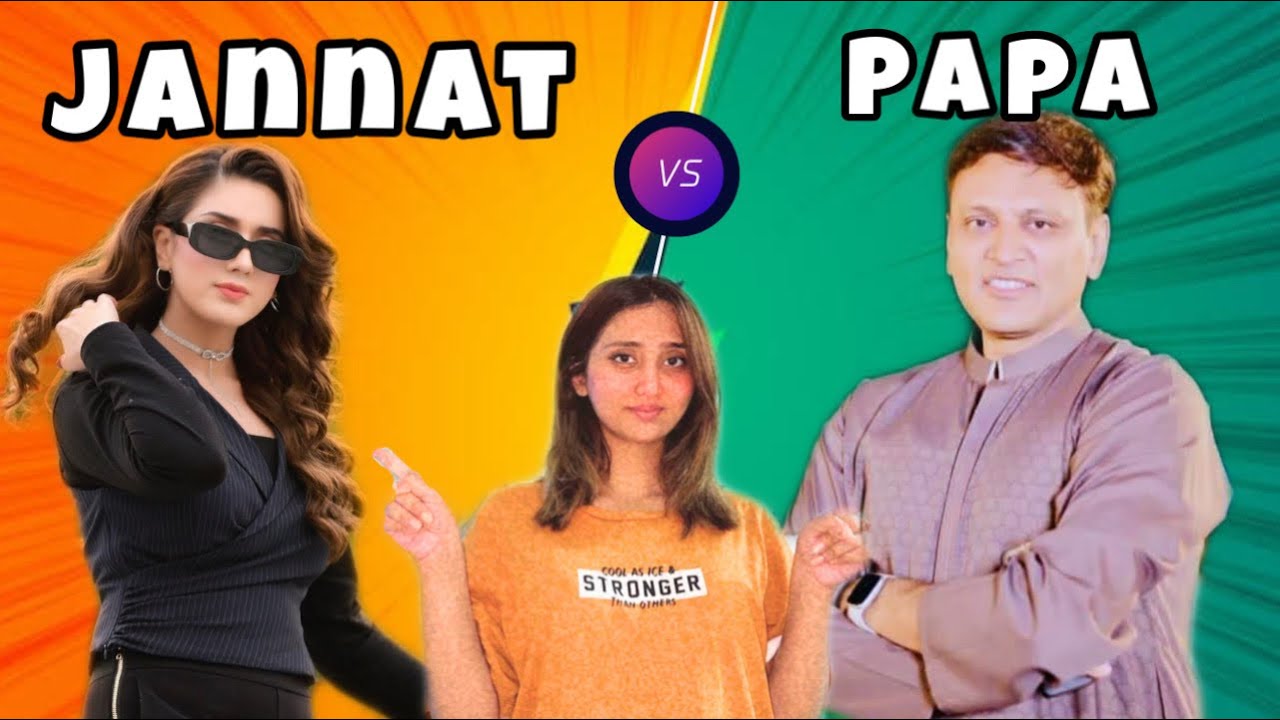 PAPA AUR JANNAT KI HUI LARAYI 💀 | KON JEETA? 😵‍💫