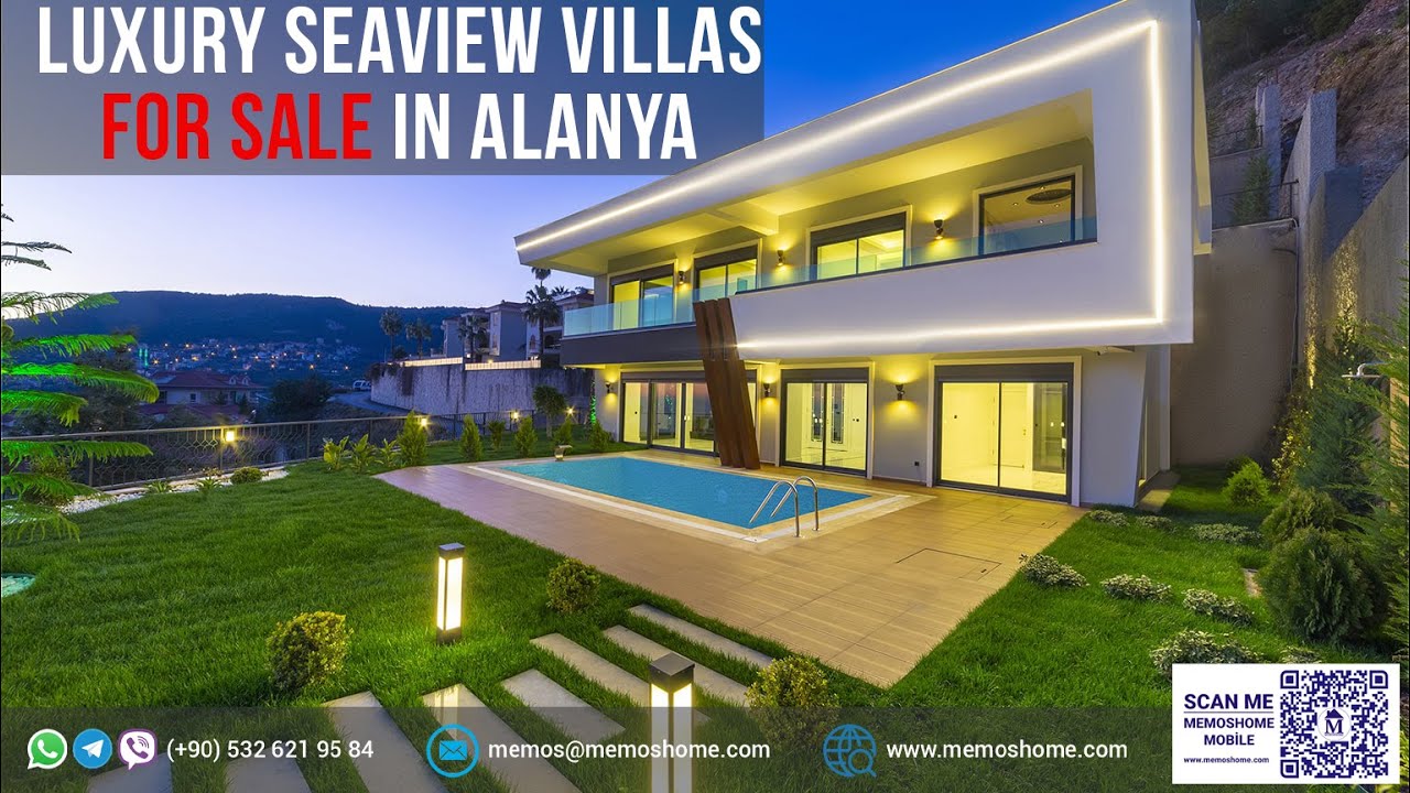 Luxury Seaview Villas for Sale in Alanya, with Private Pools