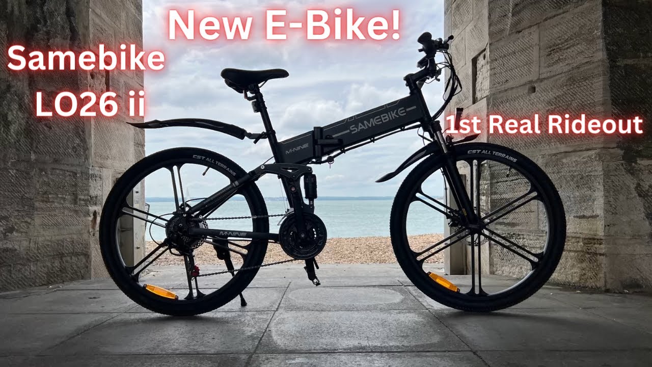 Новый электровелосипед! Samebike LO26, версия 2 | 1-й реальный заезд