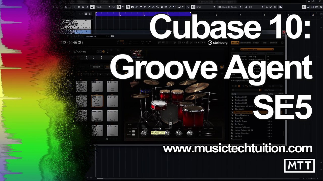 Cubase 10: Groove Agent SE5