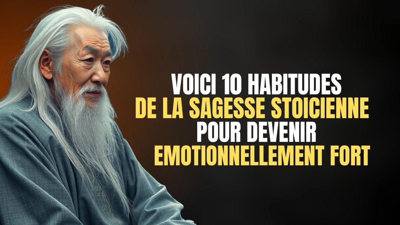 Voici 10 habitudes secrètes des personnes émotionnellement fortes Stoïcisme