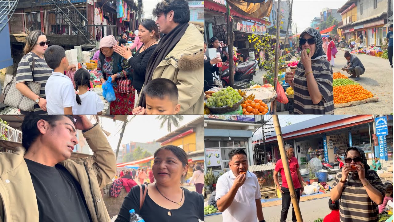 आज सपरिवार तरहरा हटियामा बचपनको यादहरू, मिठो मिठो आलुचप प्याजी डुग्री, जाड पकाउने मर्चा,चमसुर रमाईलो