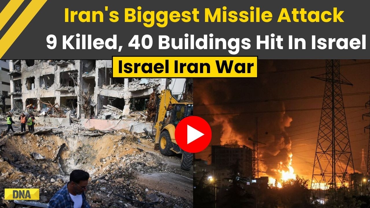 Israel Iran War: 9 Killed, Many Injured After Iran Ballistic Missile Strikes Israel's Beit Shemesh
