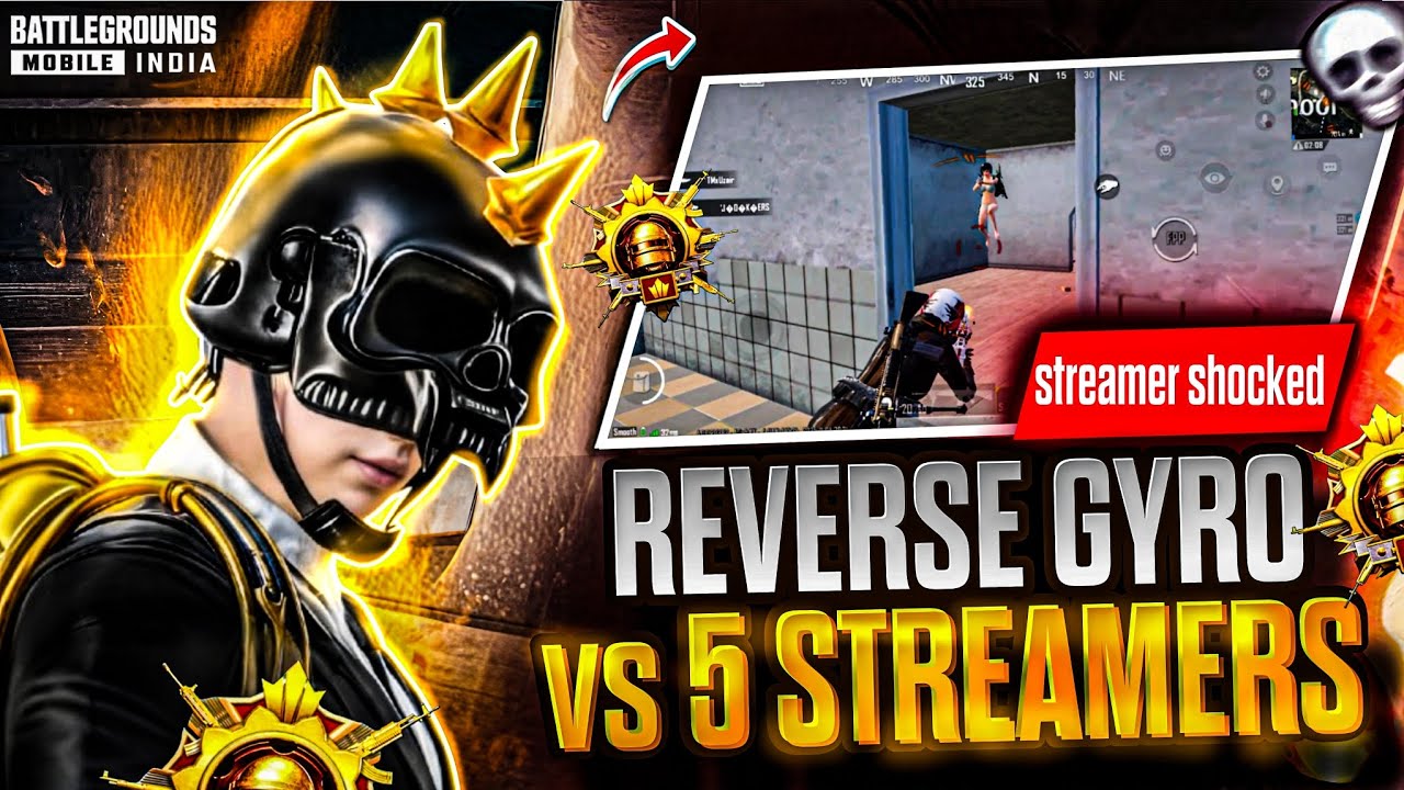 Reverse Gyro vs 5 streamers 💀 streamers appreciate me Reverse Gyro in beast mode ☠️