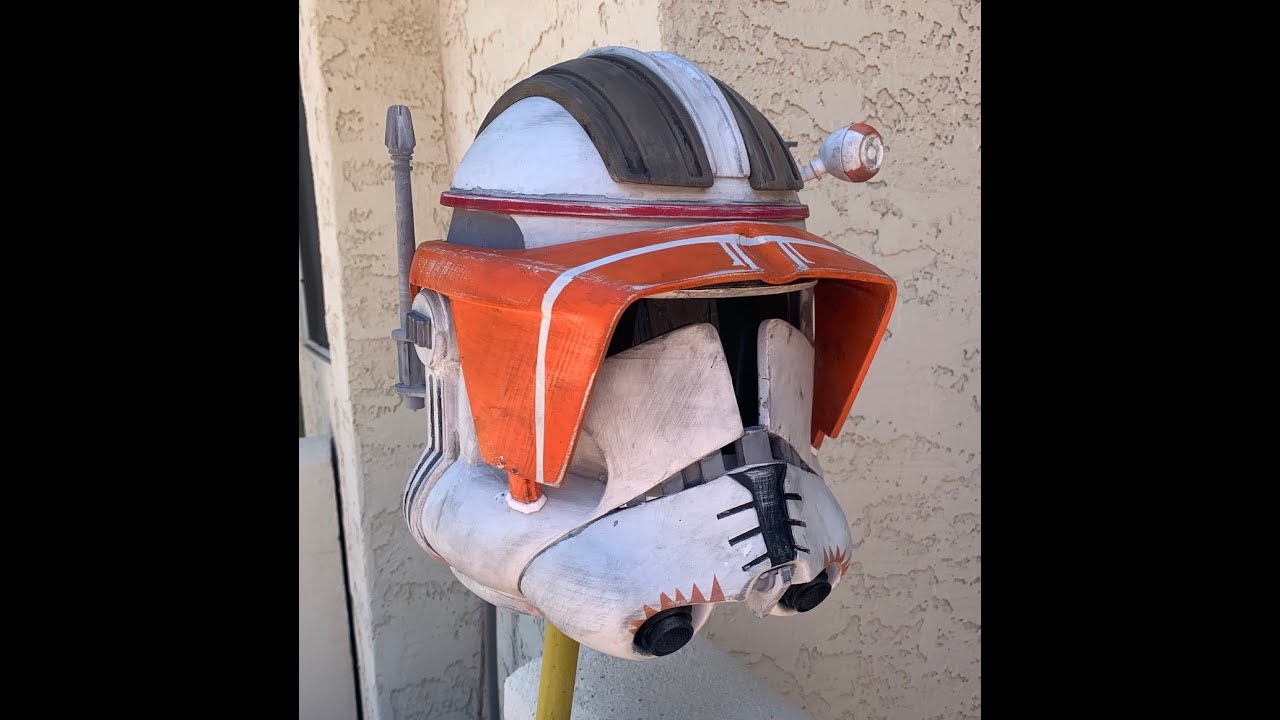 Making Commander Cody‘s helmet time-lapsed