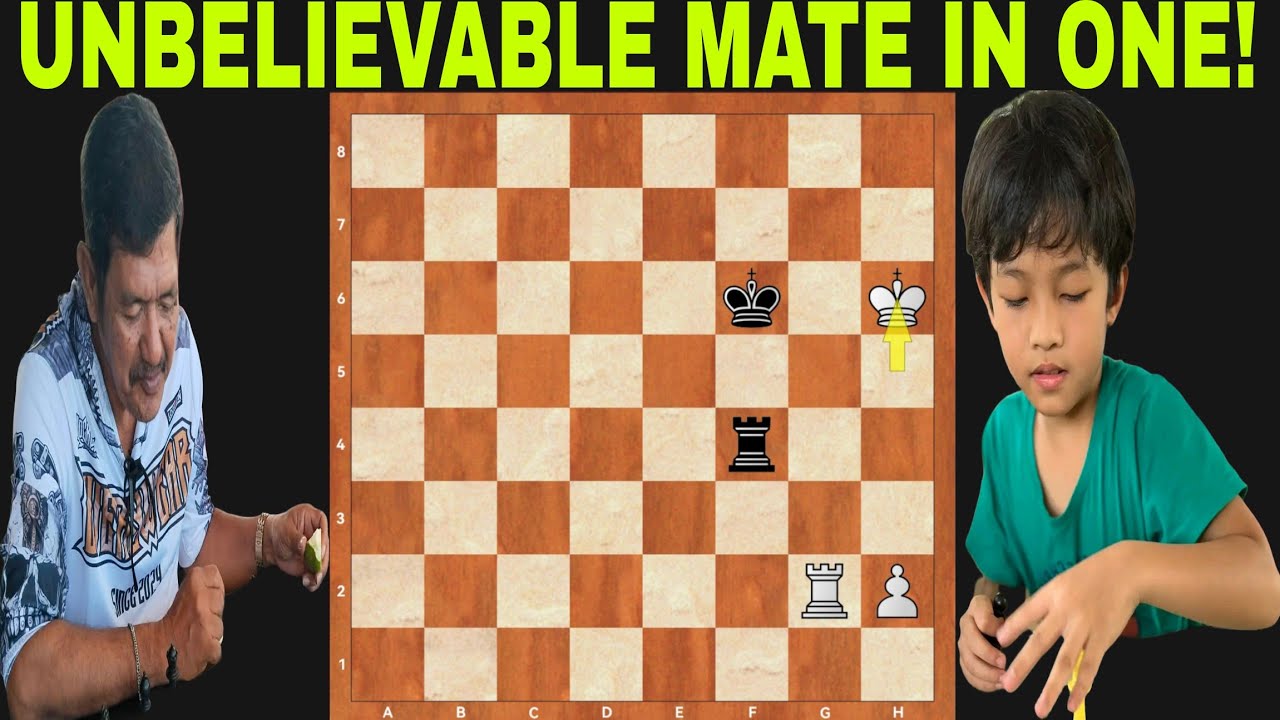 UNBELIEVABLE Mate In One! | Paciano Gulle Versus Kyrus Andrei Magsalay | Round 1