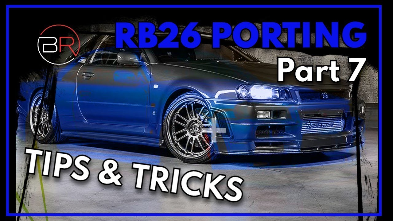 RB26 Head Porting Part 7 Mastering the Short Turn with Burr Techniques! #RB26 #porting #portingtips