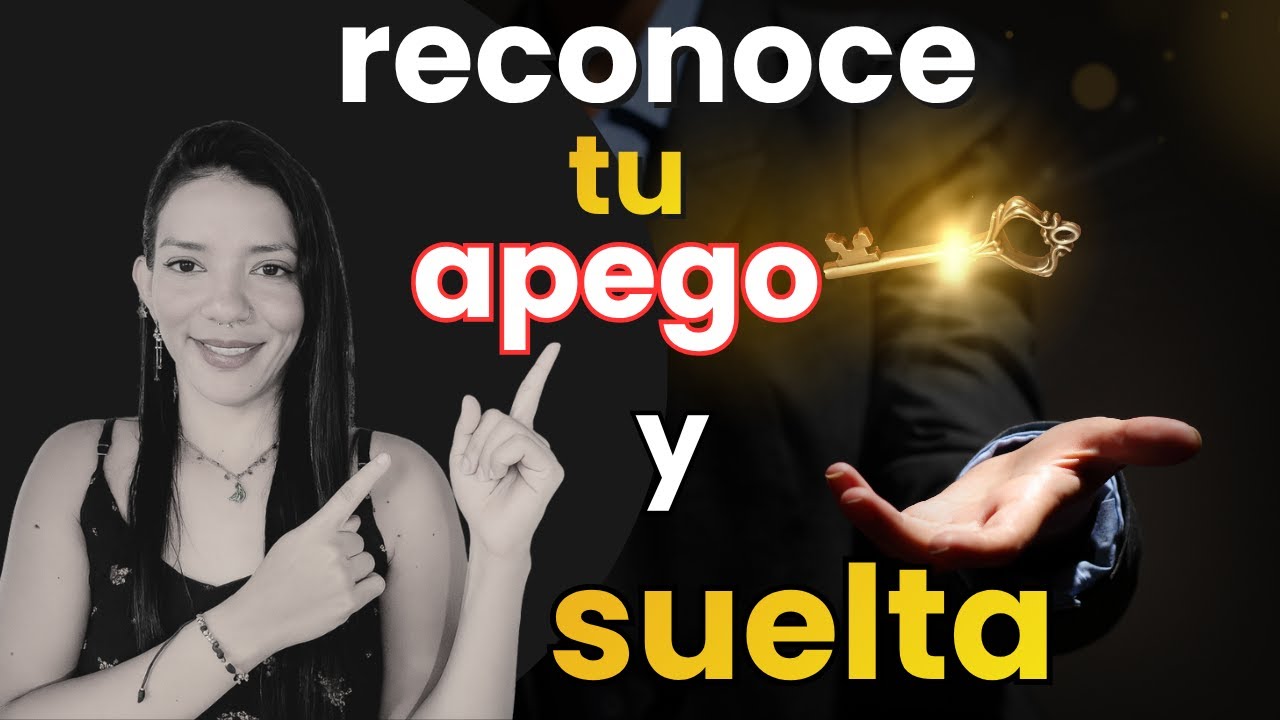 Los 4 APEGOS cómo soltar sin sufrir y recibir amor auténtico🪷🤯