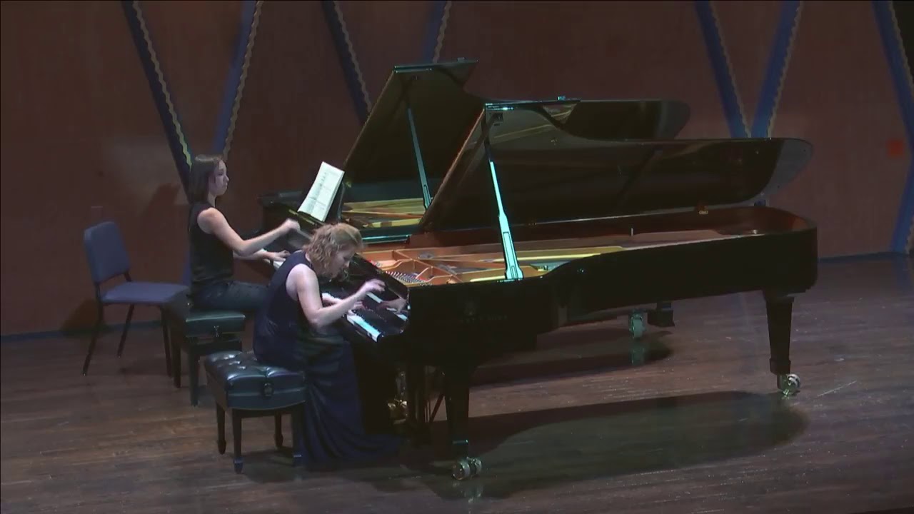 Franz Liszt. Piano Concerto No.2 in A major. 2 piano version