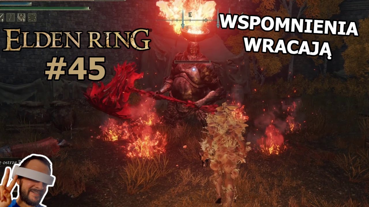 Elden Ring Gameplay PL #45 - Fort Laiedd, Set Grzyba i Smough?