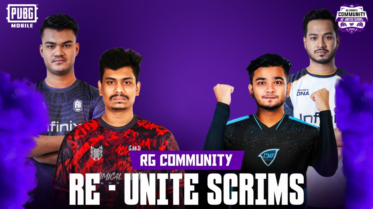 🔴[ FINAL DAY ] PUBG MOBILE RG RE-UNITED SCRIMS | PUBG MOBILE | ROO GAMING