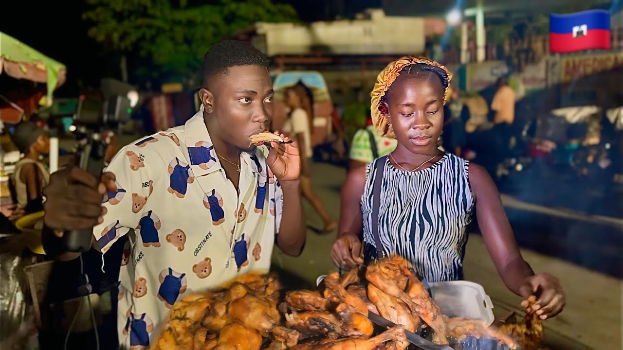 You Won’t Believe This Is Port au Prince Haiti 🇭🇹 Night life and Street Food