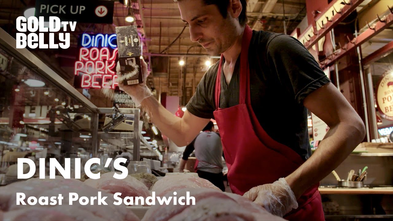 DiNic's Iconic Roast Pork Sandwich: Watch How It's Made