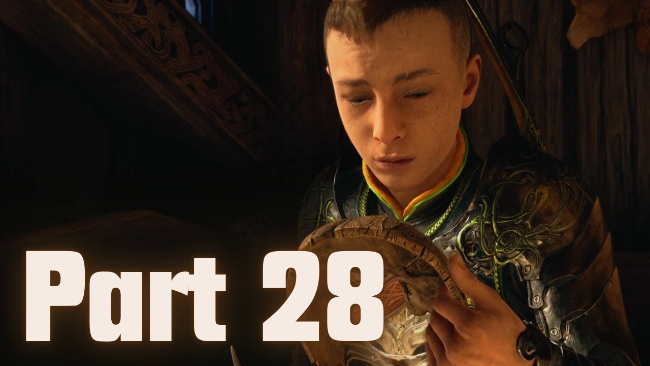 GOD OF WAR RAGNAROK PS5 Walkthrough Gameplay Part 28  -  Into The Fire EP 28 (FULL GAME)