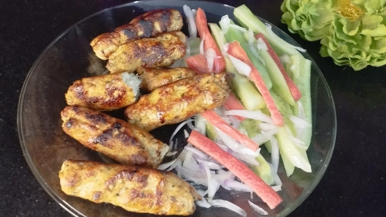 Chicken seekh kabab #chickenrecipes #teatimesnack 