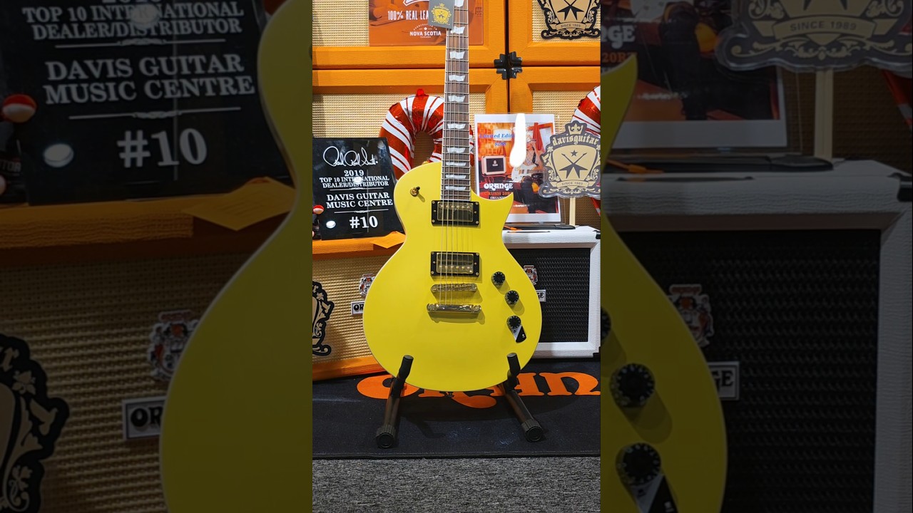 ESP LTD Eclipse EC-256 Electric Guitar Vintage Gold Satin at Davis Guitar Music Centre Singapore