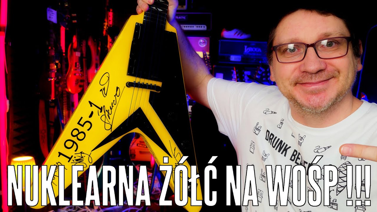 Nuklearna Ż&oacute;łć na WOŚP #GitarowaMgła