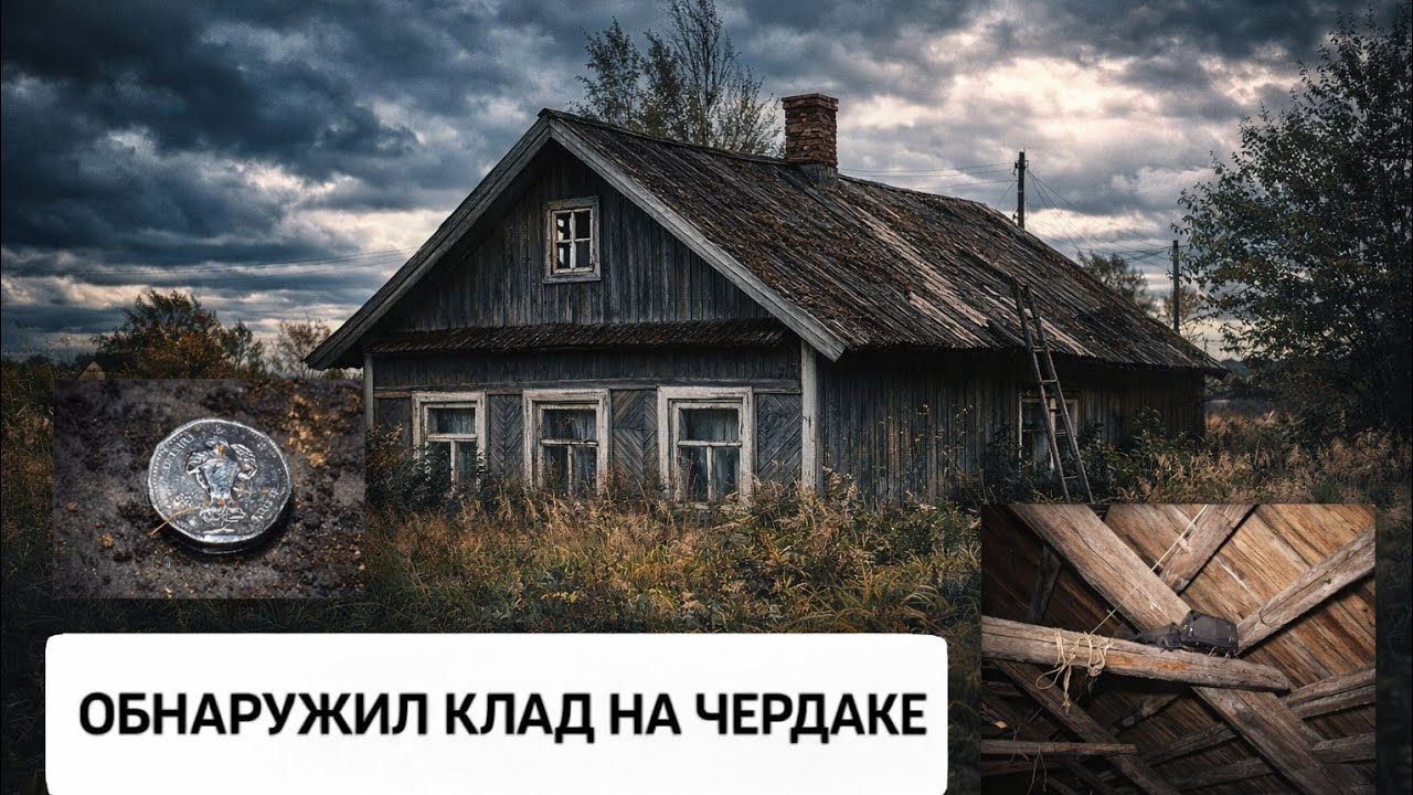 ОБНАРУЖИЛ КЛАД НА ЧЕРДАКЕ / РУКИ ТРЯСЛИСЬ ОТ ТАКОГО 