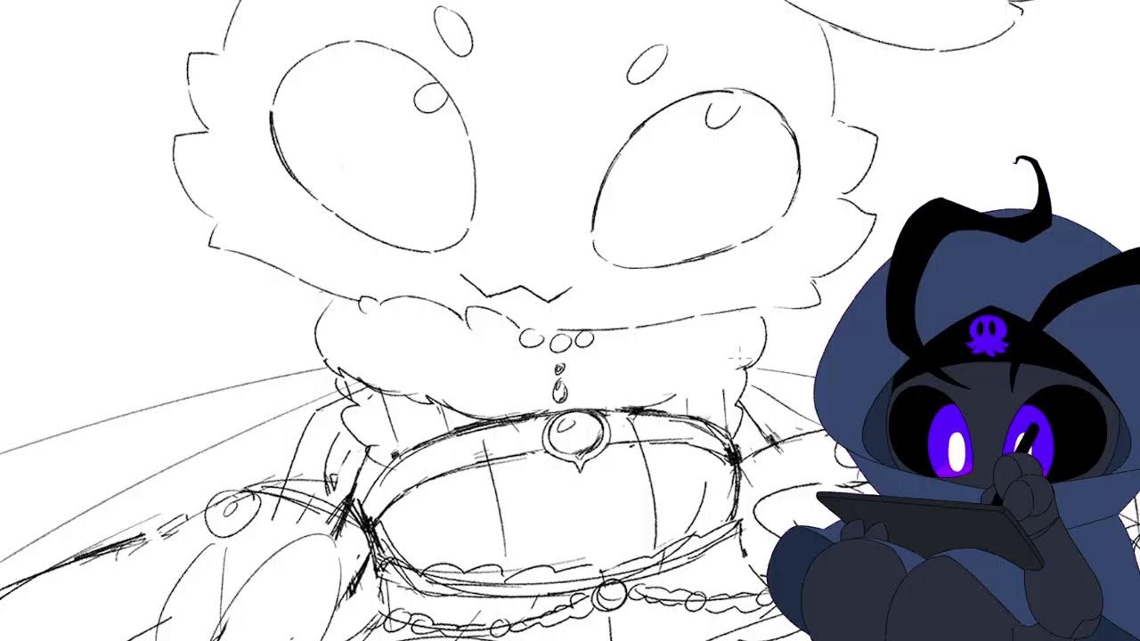 working on a commission for a little bit