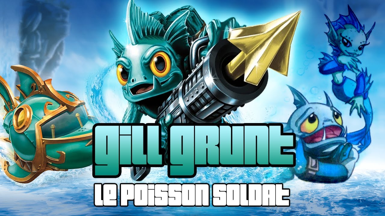 GILL GRUNT, LE POISSON SOLDAT - SKYLANDEX