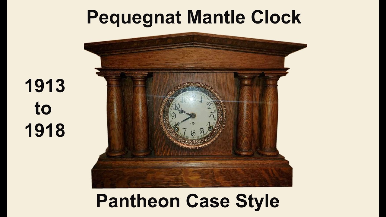 Настольные часы Pequegnat для Brandt, Канада, № 157