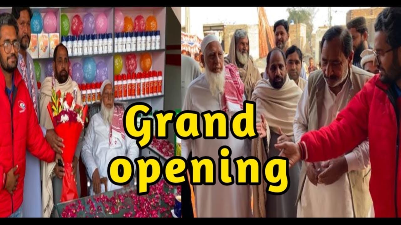 Grand opening  hogai hy aaj ￼alahammd lillah ❤️‍🔥❤️‍🩹❤️‍🔥