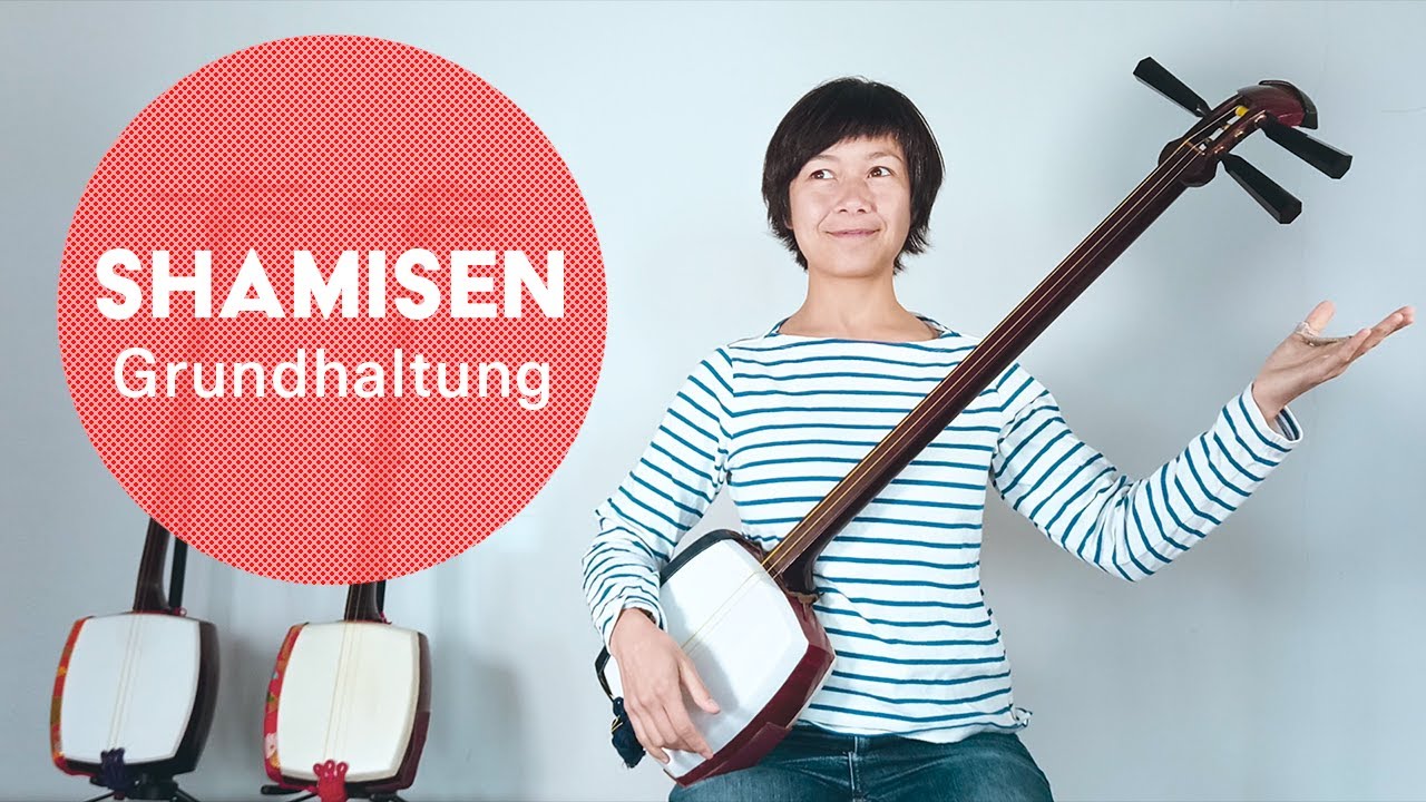 Shamisen Grundhaltung - so hält man die Shamisen richtig!