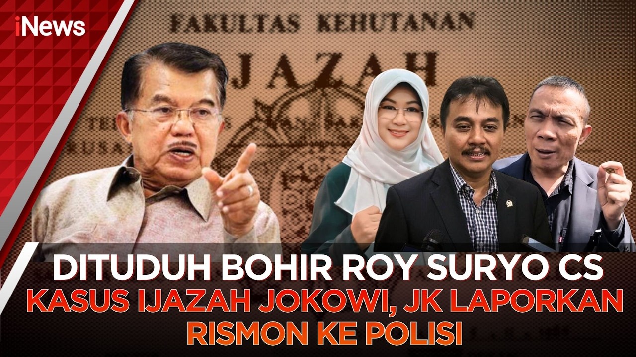 🔴BREAKING NEWS - TAK TERIMA DITUDUH DANAI ROY SURYO CS, JK LAPORKAN RISMON KE POLISI (06/04)